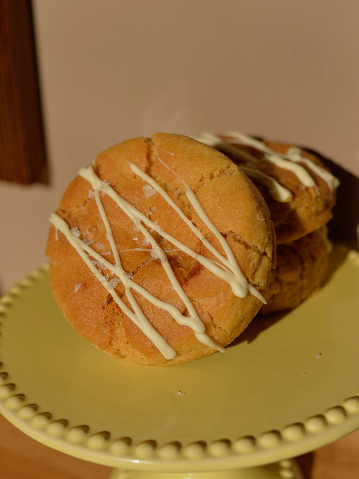 Salted caramel cookies - box of 4