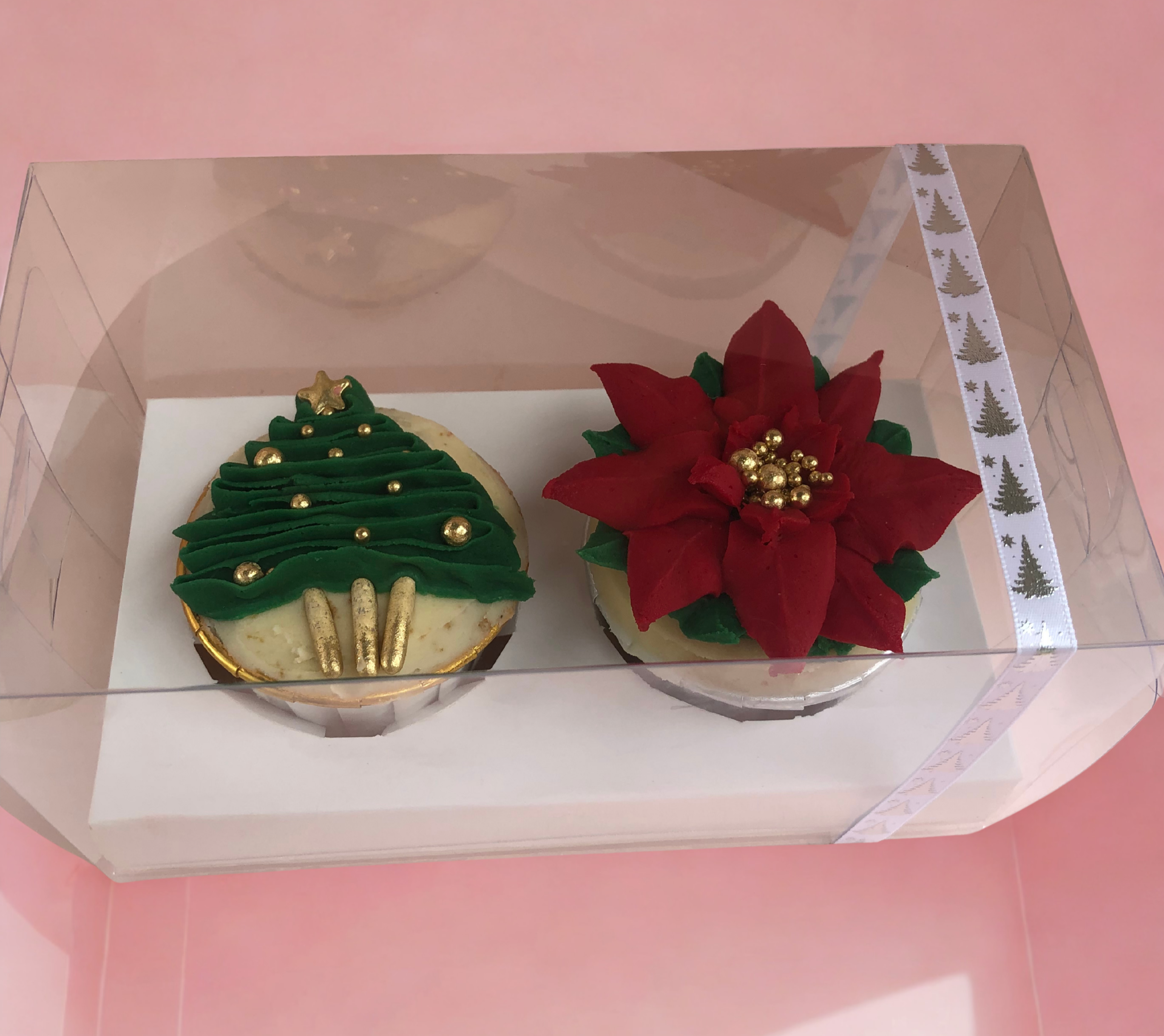 Christmas Cupcakes - 2 pack