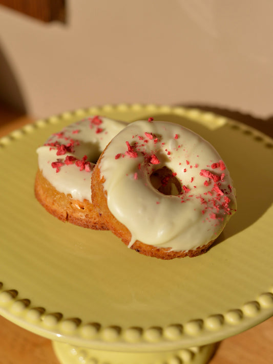 Bronuts - raspberry and white choc chip - 6 pack