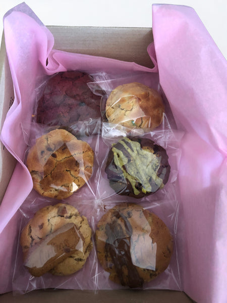 Multi pack cookies - box of 6