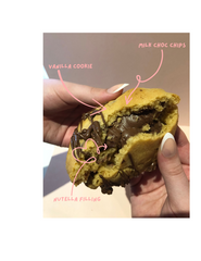 Choc chip Nutella cookies - box of 6